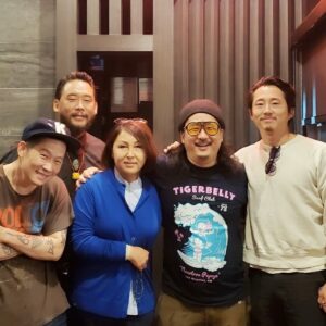 Bobby Lee Instagram - Koreans for life. @quangou @davidchoe @steveyeun @parksbbq