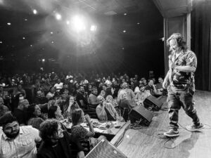 Bobby Lee Instagram - First time on stage in over a year. Happy! @jenrosenstein
