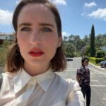 Bobby Lee Instagram - Social distance work/hang with ding dong @zoelisterjones fun fun fun!