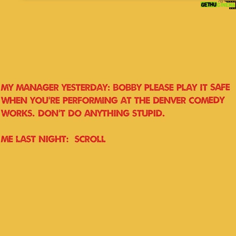 Bobby Lee Instagram - Dear Denver, thank you for the sold out shows and last night was a blast! Unfortunately, I’m canceling the remainder of the shows due to the Big C. I will come back and make it up to you!!! Also, the @comedyworksdenver is the best club on the planet!