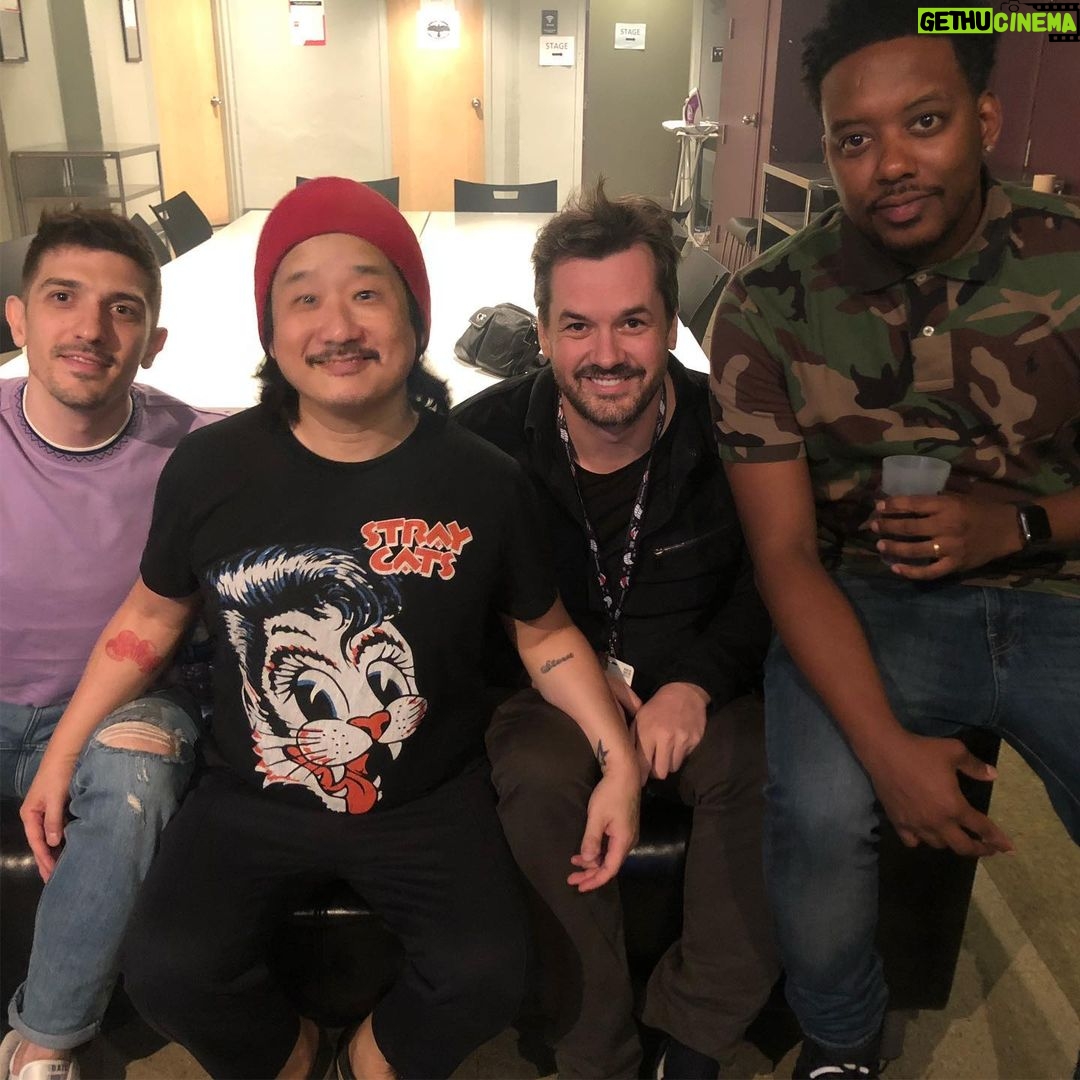 Bobby Lee Instagram - Just for laughs @justforlaughs night one! @jimjefferies @andrewschulz @comediancp