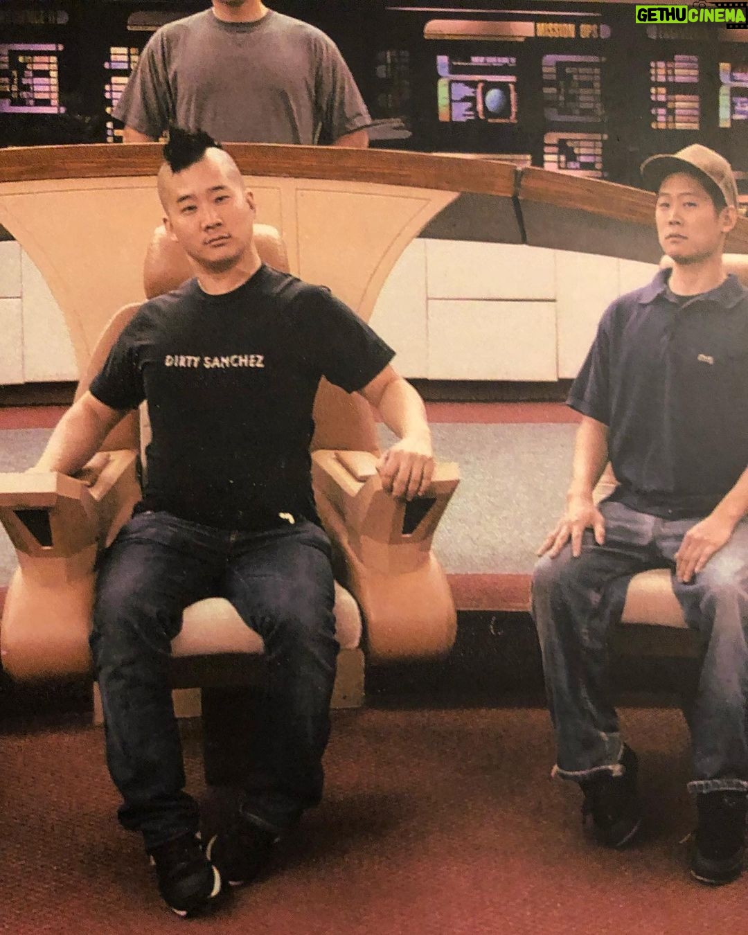 Bobby Lee Instagram - They should make a new Star Trek with my brother and I. We could play Sulu’s degenerate sons or handsome Ferengis. @quangou