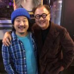 Bobby Lee Instagram - I just ran into future me. @mrchow restaurant is amazing. He’s a funny dude.