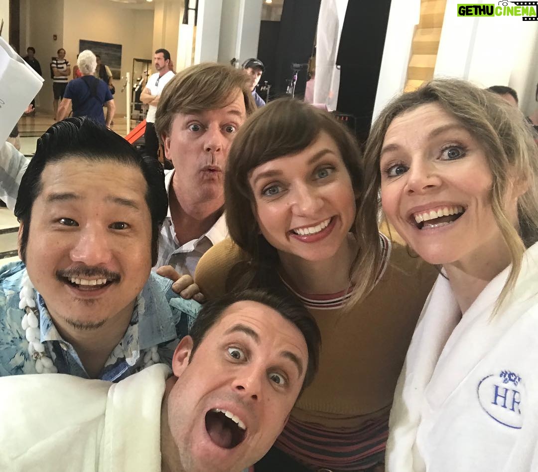 Bobby Lee Instagram - Thanks @davidspade for the job. Thanks @_sarahchalke @laurenlapkus for being cool. Go fuck yourself @witow