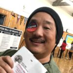 Bobby Lee Instagram – Voted! @theoliverhudson owes me 100 dollars!!!