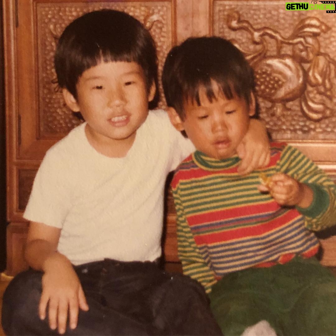 Bobby Lee Instagram - I have always loved my brother Steve @quangou even though he tried to stab me with steak knives a couple of years ago. #tbt