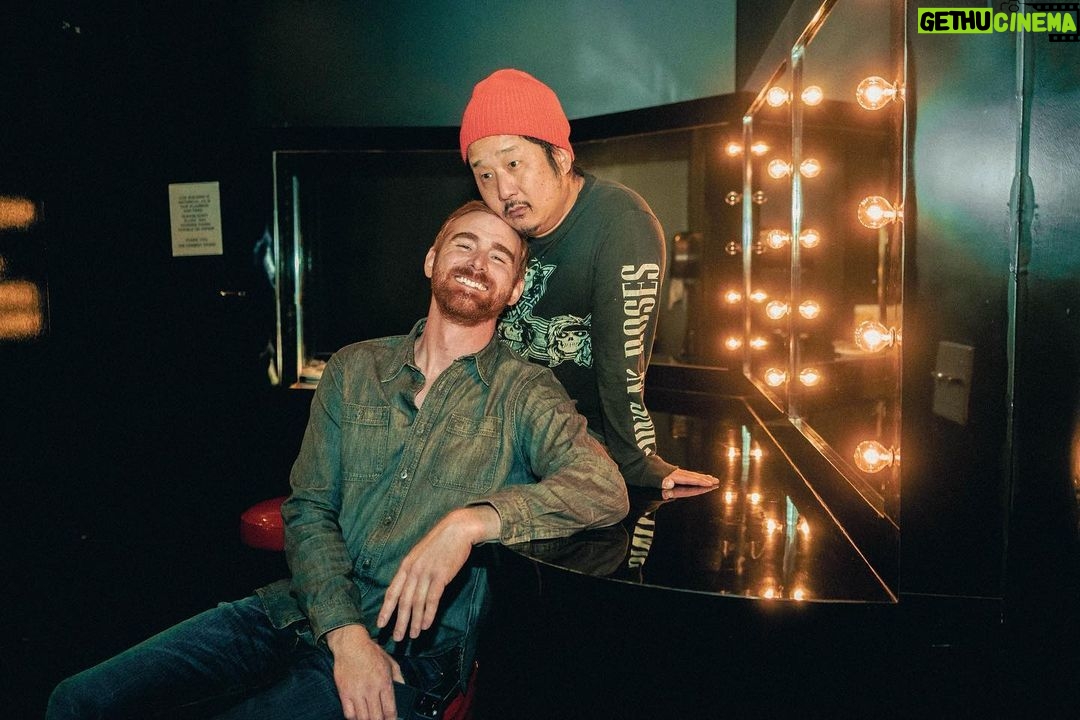Bobby Lee - 45.7K Likes - Amazing @badfriendspod shows at the @thecomedystore last night! Thanks @wilfredburr @annielederman @jetskijohnson @fahimanwar for performing. Thanks @lizvig for the photos. @cheetosantino