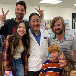 Bobby Lee Instagram - This group will never happen again. Goossen lost his girl hips. @esthermonster @brittanyfurlan @nickgoossen @hjosment