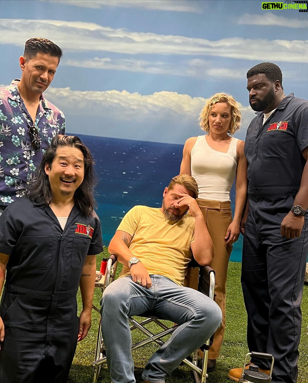 Bobby Lee Instagram - They are so happy to see me again. @magnumpi @jayhernandez001 @perdita_weeks_ @stephenhillacts @zachknighton @mrgenehong