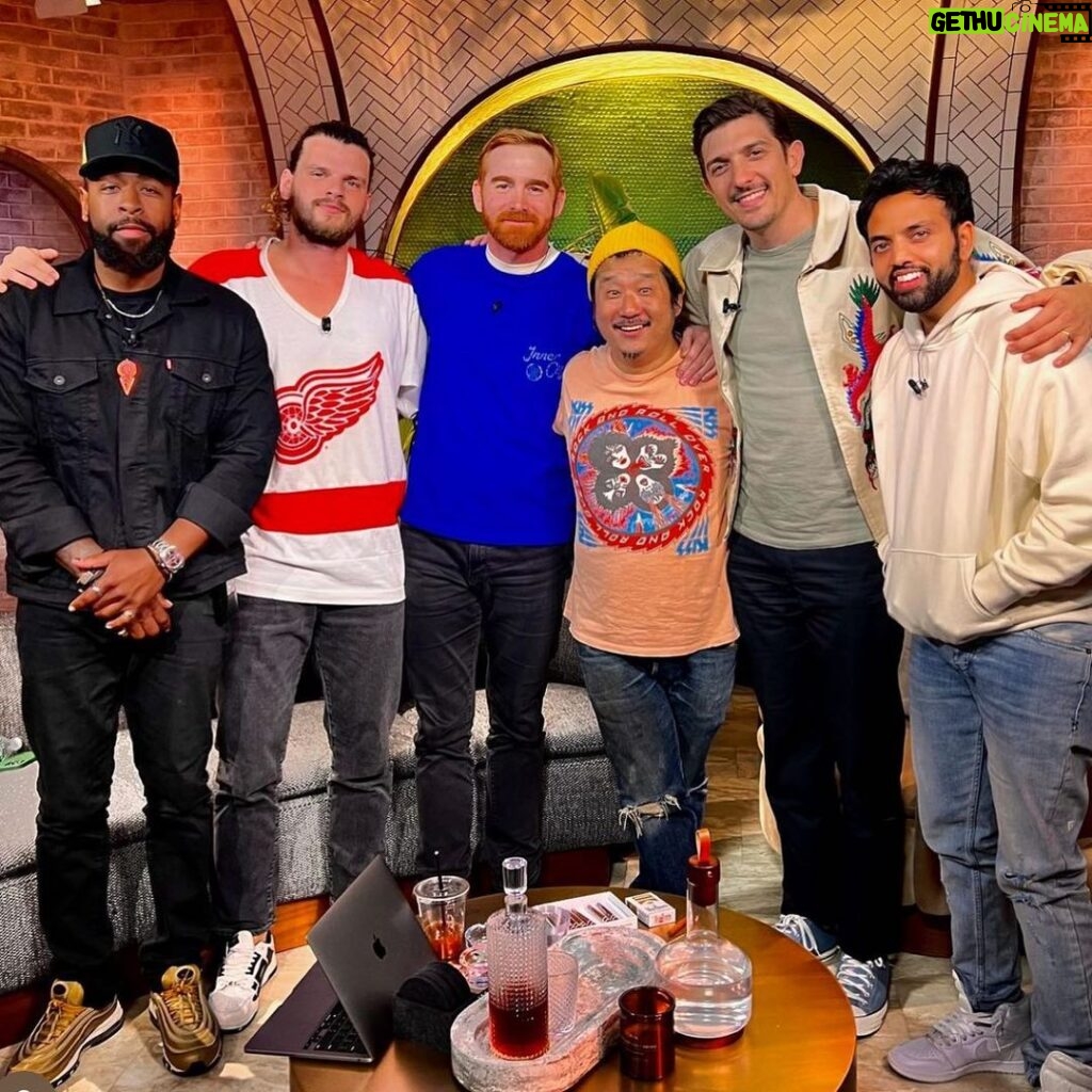 Bobby Lee Instagram - This is the Traveling Wilburys of podcasting. One of the best times I’ve ever had! @andrewschulz @akaashsingh @cheetosantino @markygagnon @officialflagrant New York