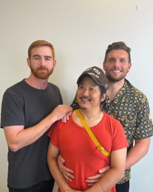 Bobby Lee Instagram - Pol pot boys @cheetosantino @chrisdcomedy