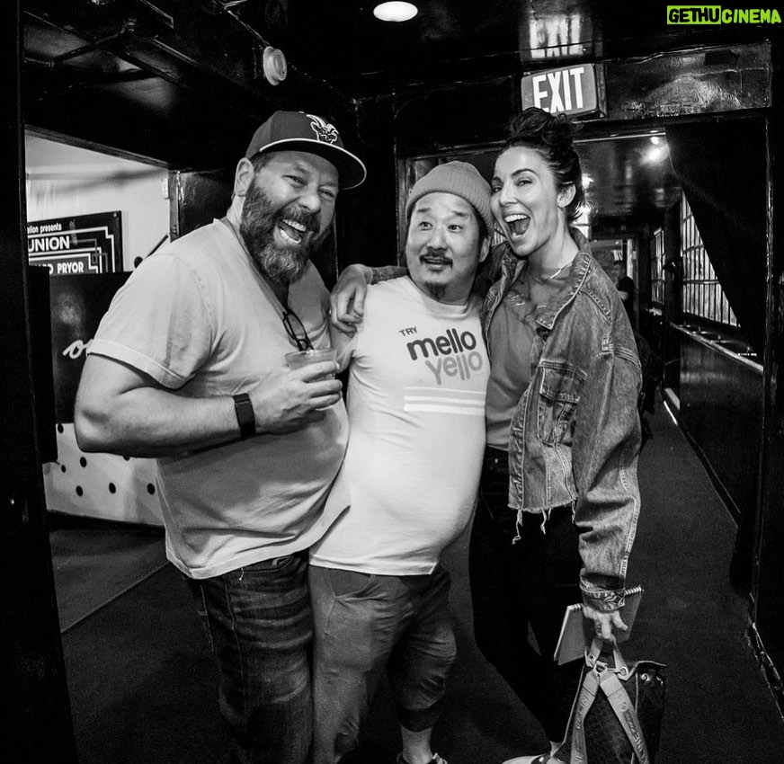 Bobby Lee Instagram - We are the old ones now….🥹 but I look the youngest! 😃 @bertkreischer @whitneycummings @troyconradphotography #comedystore