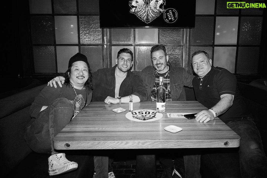 Bobby Lee - 40.5K Likes - Thank you @bertkreischer and @seguratom One of the best weekends of my life! @shanemgillis @trevorwallace @delladream @jimmykimmellive @chrisdcomedy thanks @shaunnixphotography for the photos.
