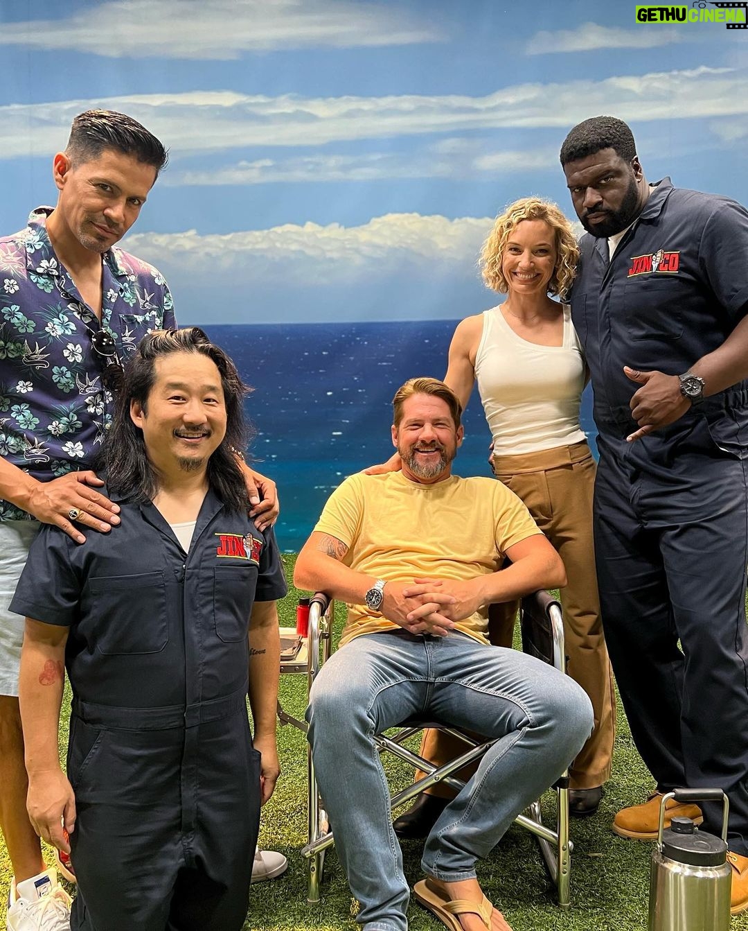 Bobby Lee Instagram - They are so happy to see me again. @magnumpi @jayhernandez001 @perdita_weeks_ @stephenhillacts @zachknighton @mrgenehong