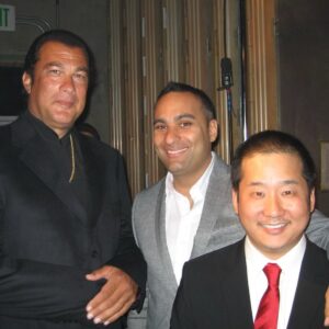 Bobby Lee Instagram - Namaste… @russellpeters #stevenseagal