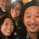 Bobby Lee Instagram - The best birthday night I’ve ever had! Thank you @khalamityk plus I met @wongrel Love @ginagershon @awkwafina @mrgenehong
