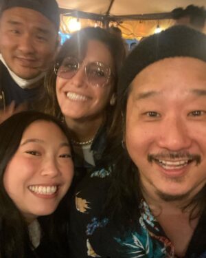 Bobby Lee Instagram - The best birthday night I’ve ever had! Thank you @khalamityk plus I met @wongrel Love @ginagershon @awkwafina @mrgenehong