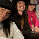 Booboo Stewart Instagram - Rodeo time 🤙🏽 massive thank you to @wrangler @heritagebrand & @fwv_us giving us an incredible @lasvegasnfr adventure,, thank you so much. Can’t wait to do it again