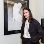 Booboo Stewart Instagram - Last few days to see my exhibition “Things I don’t know how to talk about” at the @parkwestvegas gallery🦅 also see you in 4 hours @tommymartinez . 📷 @stardustfallout