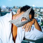 Booboo Stewart Instagram - maskmaskmask I made this mask on thee plane . 📸 @dancefloormurder