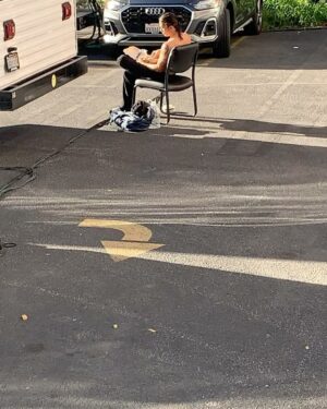 Booboo Stewart Instagram - @goodtrouble shenanigans 🦅