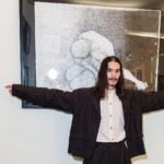 Booboo Stewart Instagram - Last few days to see my exhibition “Things I don’t know how to talk about” at the @parkwestvegas gallery🦅 also see you in 4 hours @tommymartinez . 📷 @stardustfallout