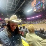 Booboo Stewart Instagram - Rodeo time 🤙🏽 massive thank you to @wrangler @heritagebrand & @fwv_us giving us an incredible @lasvegasnfr adventure,, thank you so much. Can’t wait to do it again