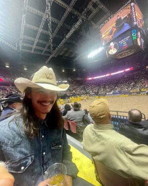 Booboo Stewart Instagram - Rodeo time 🤙🏽 massive thank you to @wrangler @heritagebrand & @fwv_us giving us an incredible @lasvegasnfr adventure,, thank you so much. Can’t wait to do it again