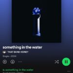 Booboo Stewart Instagram - something in the water is out !!!!!! 💙💧💎🪼 Produced by : @diegocuevascasale x @thatbandhoney Mastered by : @srmastering Los Angeles, California