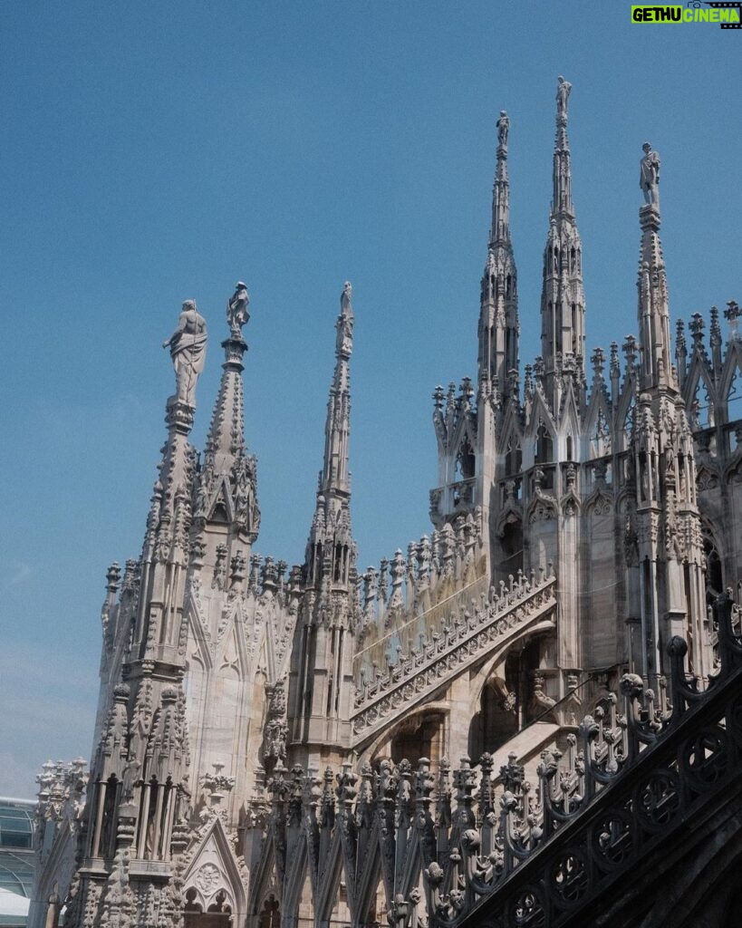 Boran Kuzum Instagram - top of Duomo, 38°C Duomo di Milano, Milan, Italy