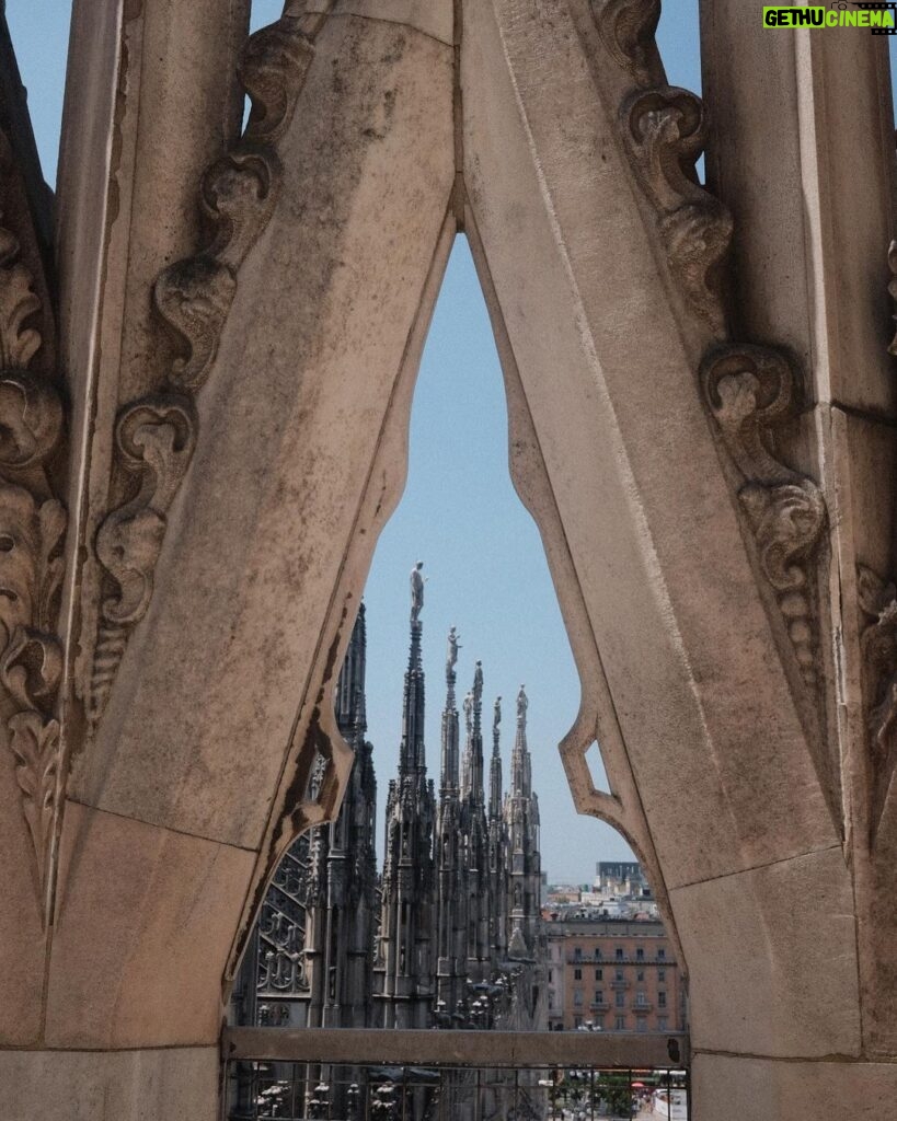 Boran Kuzum Instagram - top of Duomo, 38°C Duomo di Milano, Milan, Italy