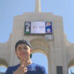 Bradley Steven Perry Instagram - So bright. Wish I was holding sunglasses in my right hand. Colliseum