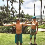 Bradley Steven Perry Instagram - What's worse, the sunburn, or the freezing sunscreen hitting your body? The worlds greatest debate. Kapolei, Hawaii
