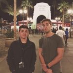 Bradley Steven Perry Instagram - Was genuinely terrified last night..... but like.... in a manly way... and stuff...#horrornights Universal Studios Hollywood HHN (:
