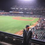 Bradley Steven Perry Instagram - 5 down, 25 stadiums to go. #giants Oracle Park
