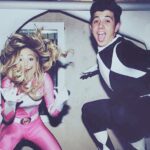 Bradley Steven Perry Instagram – Our favorite pink ranger…. Who thinks she’s Spider-Man.