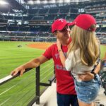 Bradley Steven Perry Instagram - Didn’t ask when half time was, which is a massive step in the right direction for her Globe Life Field