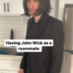 Brandon Calvillo Instagram – Having John Wick as a roommate