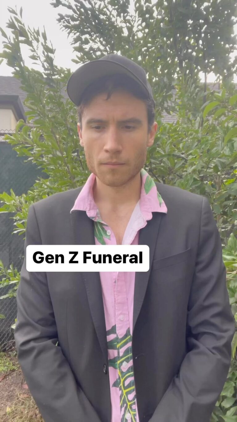 Brandon Calvillo Instagram - Gen Z Funeral