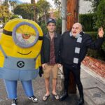 Brandon Calvillo Instagram - Hung out with Andrew Tater Tot and his minions . I am now a Top G.