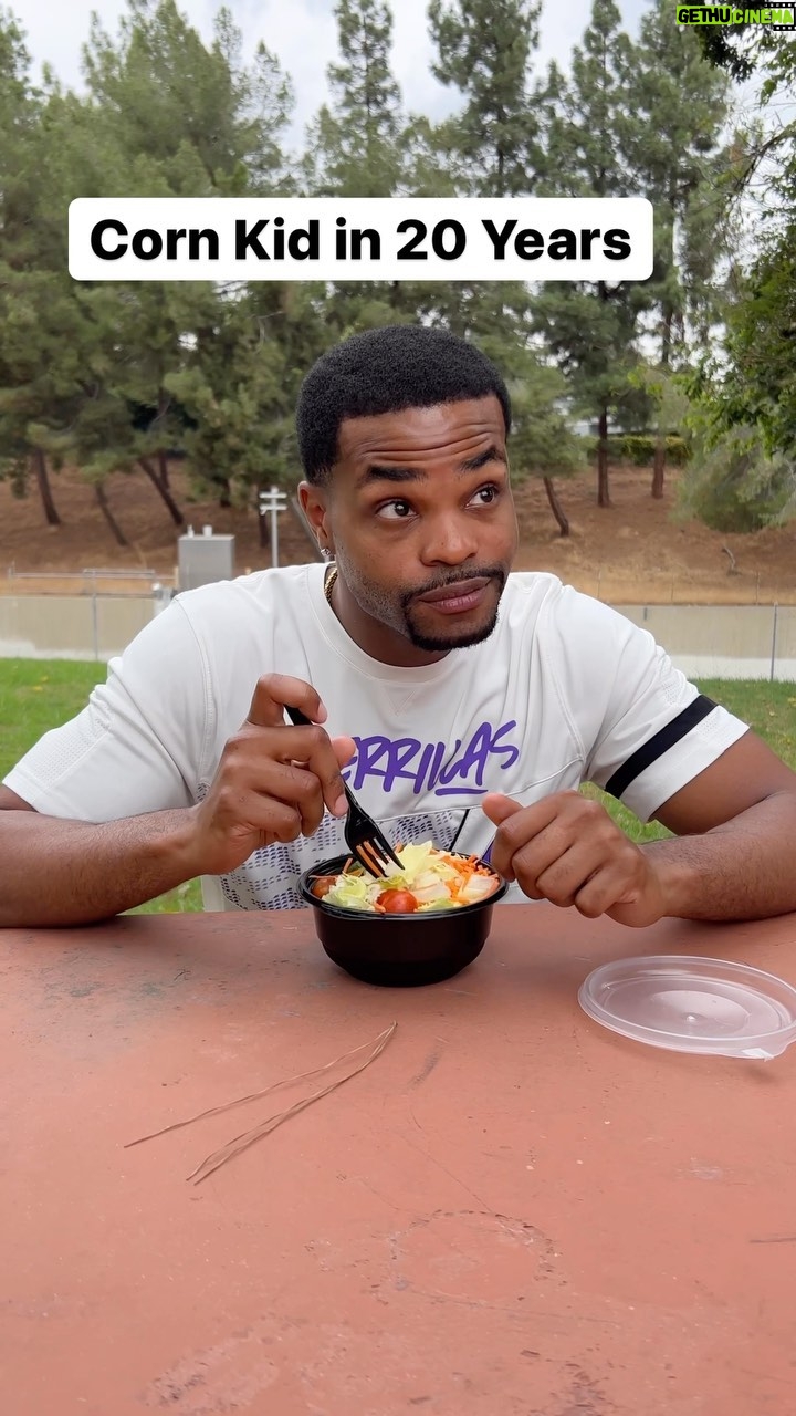 Brandon Calvillo Instagram - Corn Kid in 20 Years (w/ @kingbach )