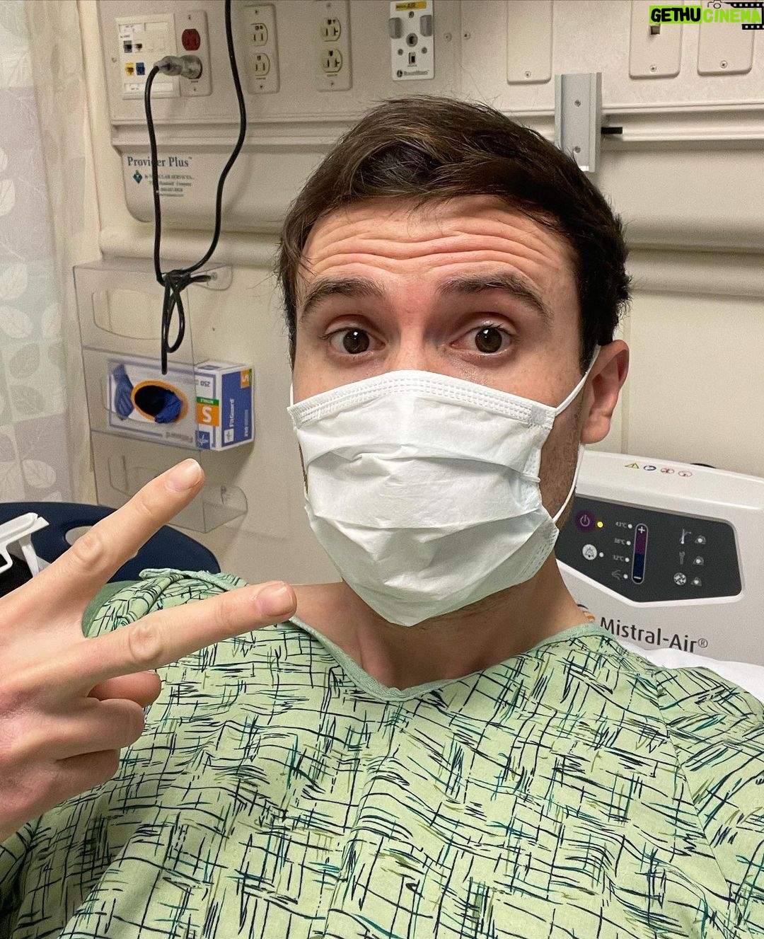 Brandon Calvillo Instagram - Hi. If ur wondering why I look cute as hell in the first photo it’s because I’m currently recovering from my SECOND HEART SURGERY in a year. That’s right, SECOND. Real fun stuff! The inside of my chest feels like the devil shat in it and I can’t walk for a few days, but it’s all chill because I recently got into emotional support squishmallows and I just gotta say…I finally get it (this one’s name is Fritz). Anyway, I hope ur all having a happy, healthy day.