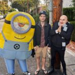 Brandon Calvillo Instagram - Hung out with Andrew Tater Tot and his minions . I am now a Top G.