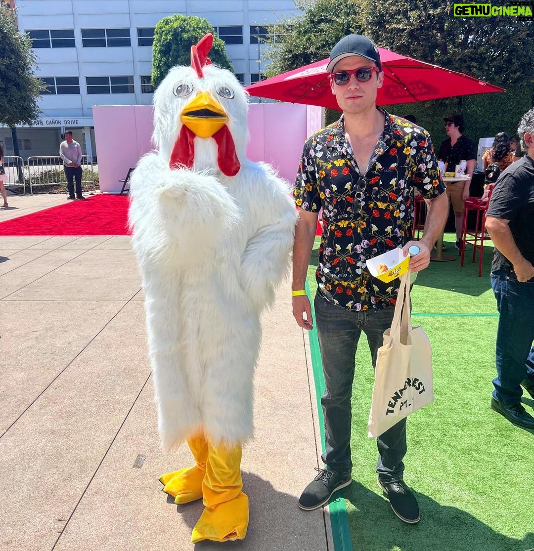 Brandon Calvillo Instagram - Couldn’t land on a caption for this so here are a few options: “We’re not cluckin’ around.” “When you and your boy skip leg day.” “Who you callin’ chicken?” “The earths population just hit 8 billion and we’re running out of resources to sustain that much life.” “Get a load of my cock.” Lemme know which one guys prefer!
