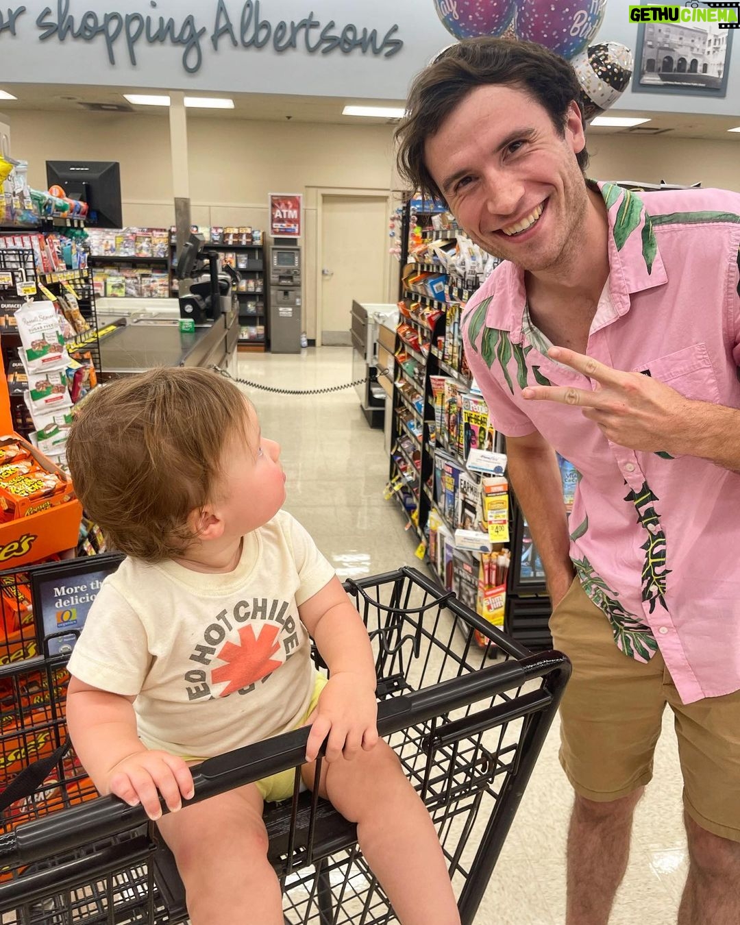 Brandon Calvillo Instagram - A nice woman approached me at the store and said she liked my content then asked me to take a photo with her baby lol