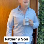 Brandon Calvillo Instagram - Father & Son (w/ @jasonnash )