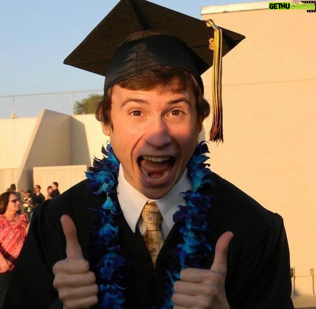 Brandon Calvillo Instagram - Today marks 10 years since I graduated high school, or as I call it, lubing myself up for the long d*ck of life.