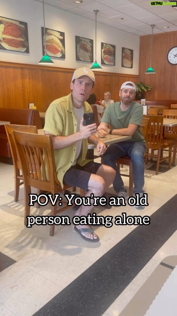 Brandon Calvillo Instagram - #pov : you’re an old person eating alone