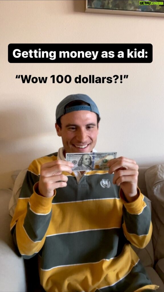 Brandon Calvillo Instagram - Getting money as a kid vs as an adult