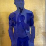 Brandon Flynn Instagram – inside Portrait of Arman by Yves Klein